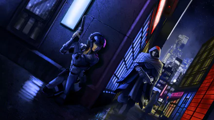  Shelly Waiting For Her Enemy