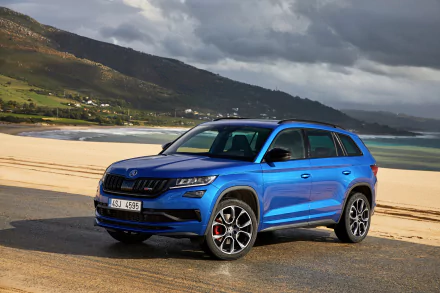 SUV car vehicle Skoda Kodiaq HD Desktop Wallpaper | Background Image