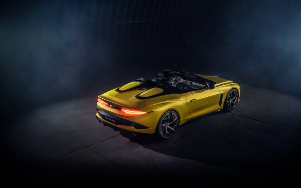 Vehicles Bentley Mulliner Bacalar Bentley Car Yellow Car Cabriolet HD Wallpaper | Background Image