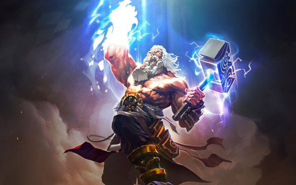 Fantasy Gods God Odin Hammer HD Wallpaper | Background Image