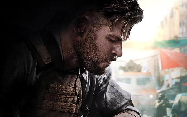 Chris Hemsworth movie Extraction (2020) HD Desktop Wallpaper | Background Image