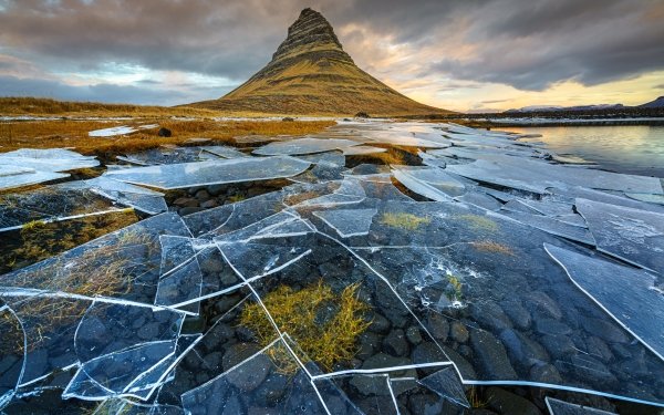 Earth Ice Nature Iceland Mountain Peak HD Wallpaper | Background Image