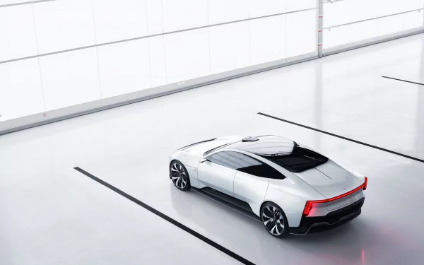 white car concept car electric car car Polestar vehicle Polestar Precept Concept HD Desktop Wallpaper | Background Image