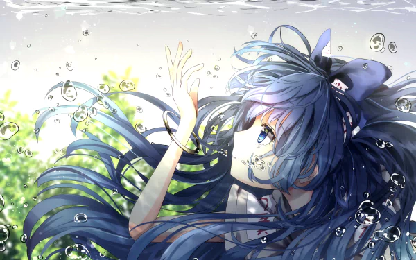 Shion Yorigami Anime Touhou HD Desktop Wallpaper | Background Image