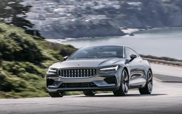 silver car electric car car vehicle Polestar 1 HD Desktop Wallpaper | Background Image