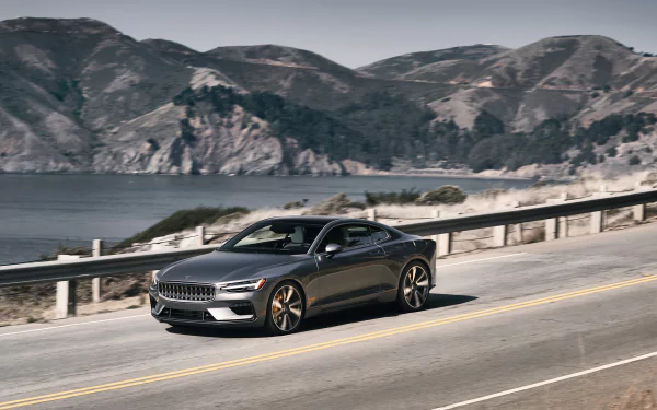 silver car electric car car vehicle Polestar 1 HD Desktop Wallpaper | Background Image