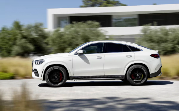 white car car SUV Mercedes-Benz vehicle Mercedes-AMG GLE 53 HD Desktop Wallpaper | Background Image