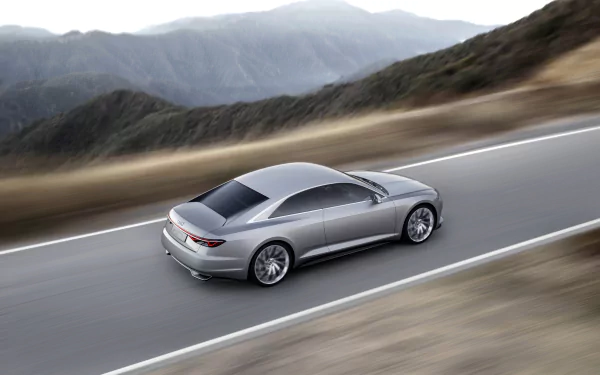 car silver car compact car Audi concept car vehicle Audi Prologue HD Desktop Wallpaper | Background Image
