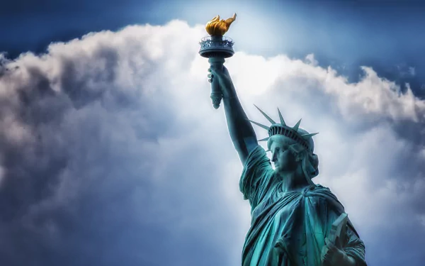 torch statue man made Statue of Liberty HD Desktop Wallpaper | Background Image