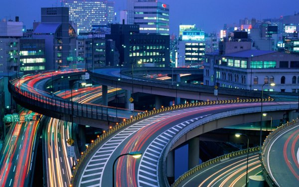 Man Made Tokyo Cities Japan Time-Lapse HD Wallpaper | Background Image
