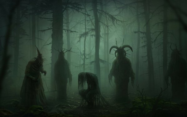 Dark Creature Forest HD Wallpaper | Background Image