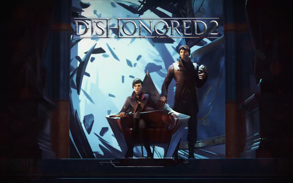 Corvo Attano Emily Kaldwin video game Dishonored 2 HD Desktop Wallpaper | Background Image