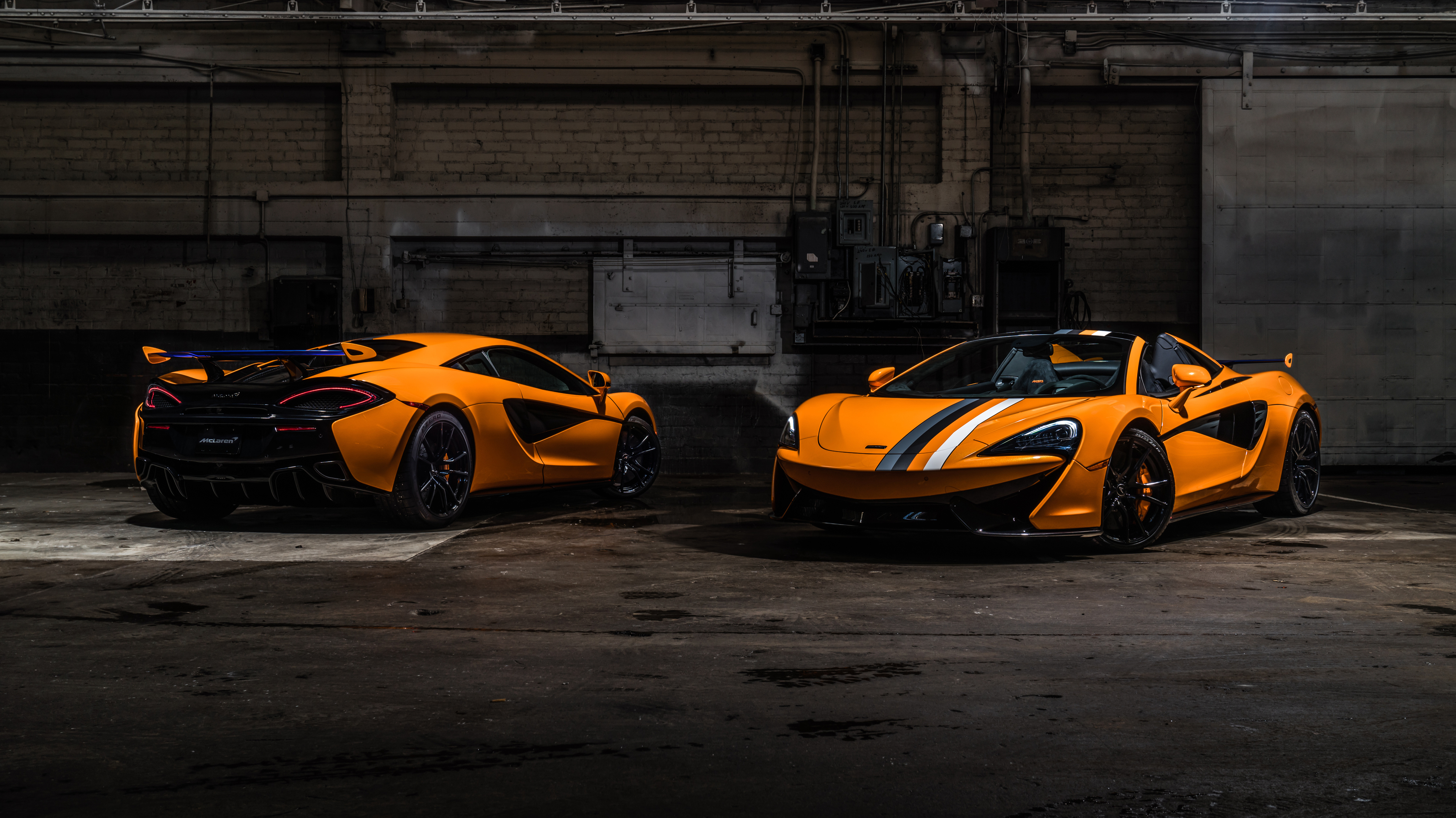Download Supercar Orange Car McLaren Car Vehicle McLaren 570S 4k Ultra
