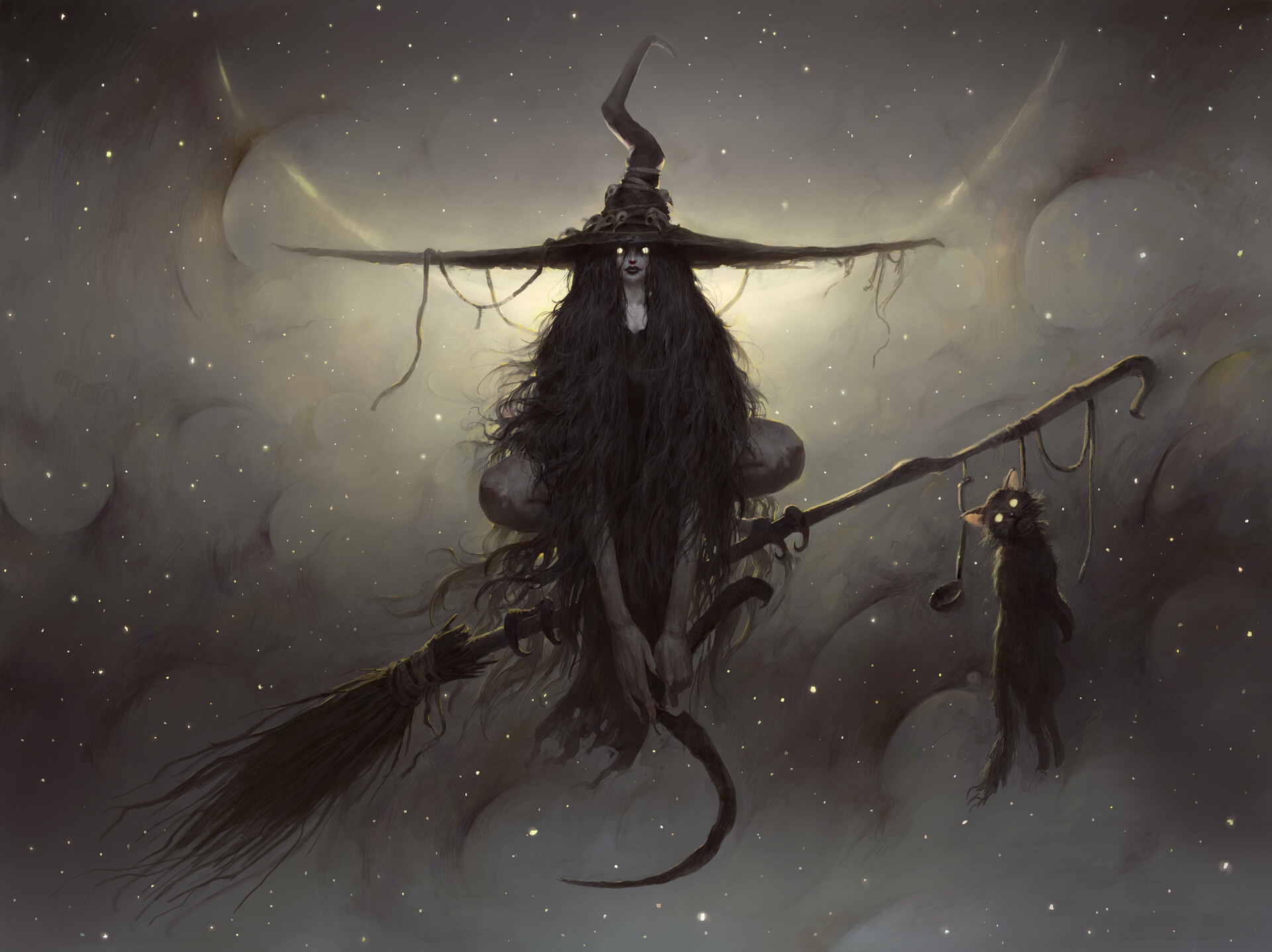 Dark Witch HD Wallpaper | Background Image