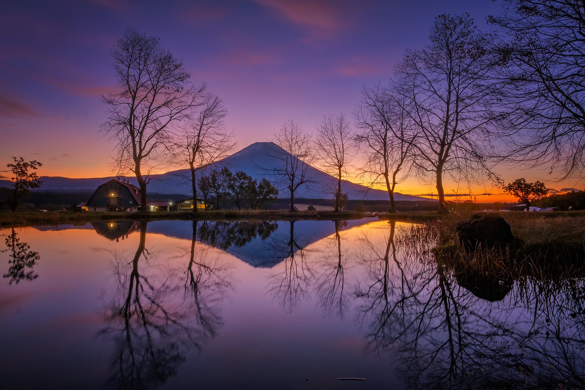 Nature Mount Fuji HD Wallpaper