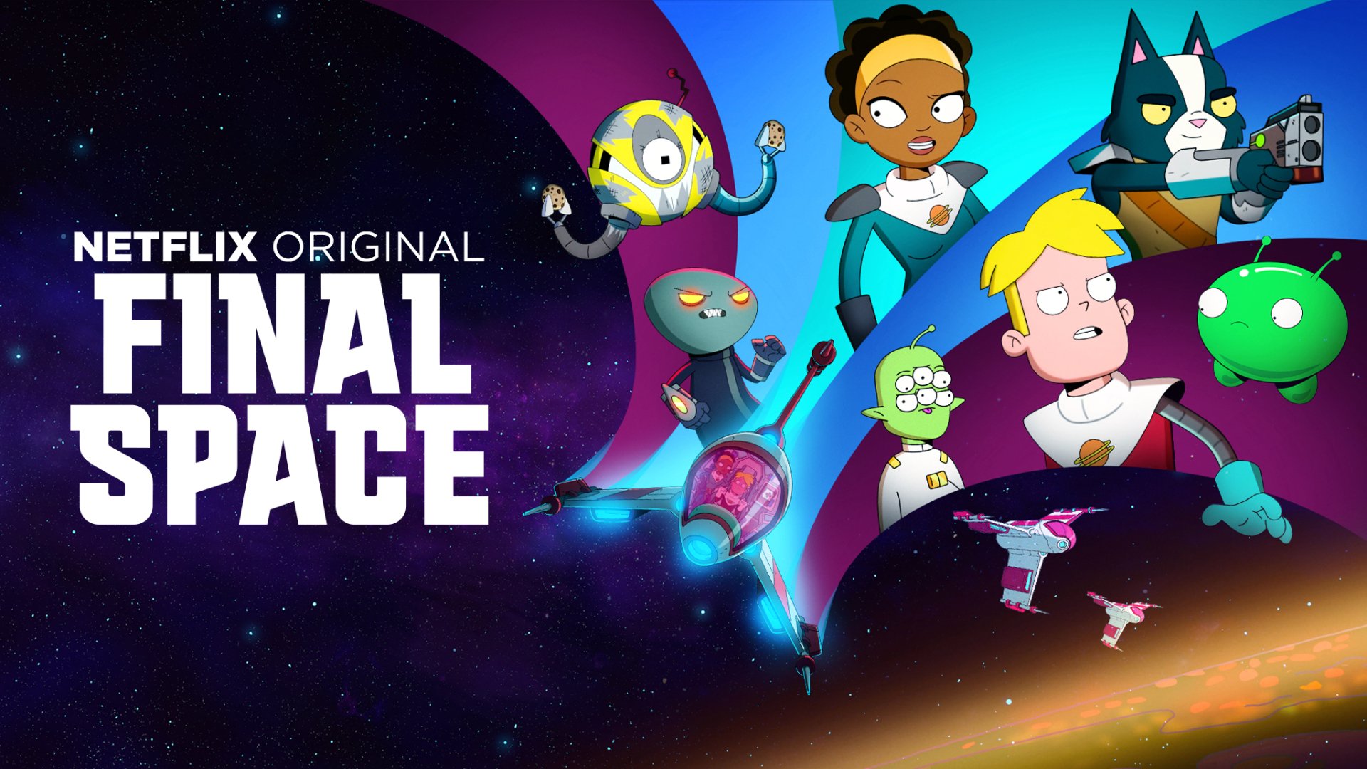 Download Lord Commander (Final Space) KVN (Final Space) Tribore (Final Space) Mooncake (Final Space) Avocato (Final Space) Quinn Airgon Gary Goodspeed TV Show Final Space HD Wallpaper