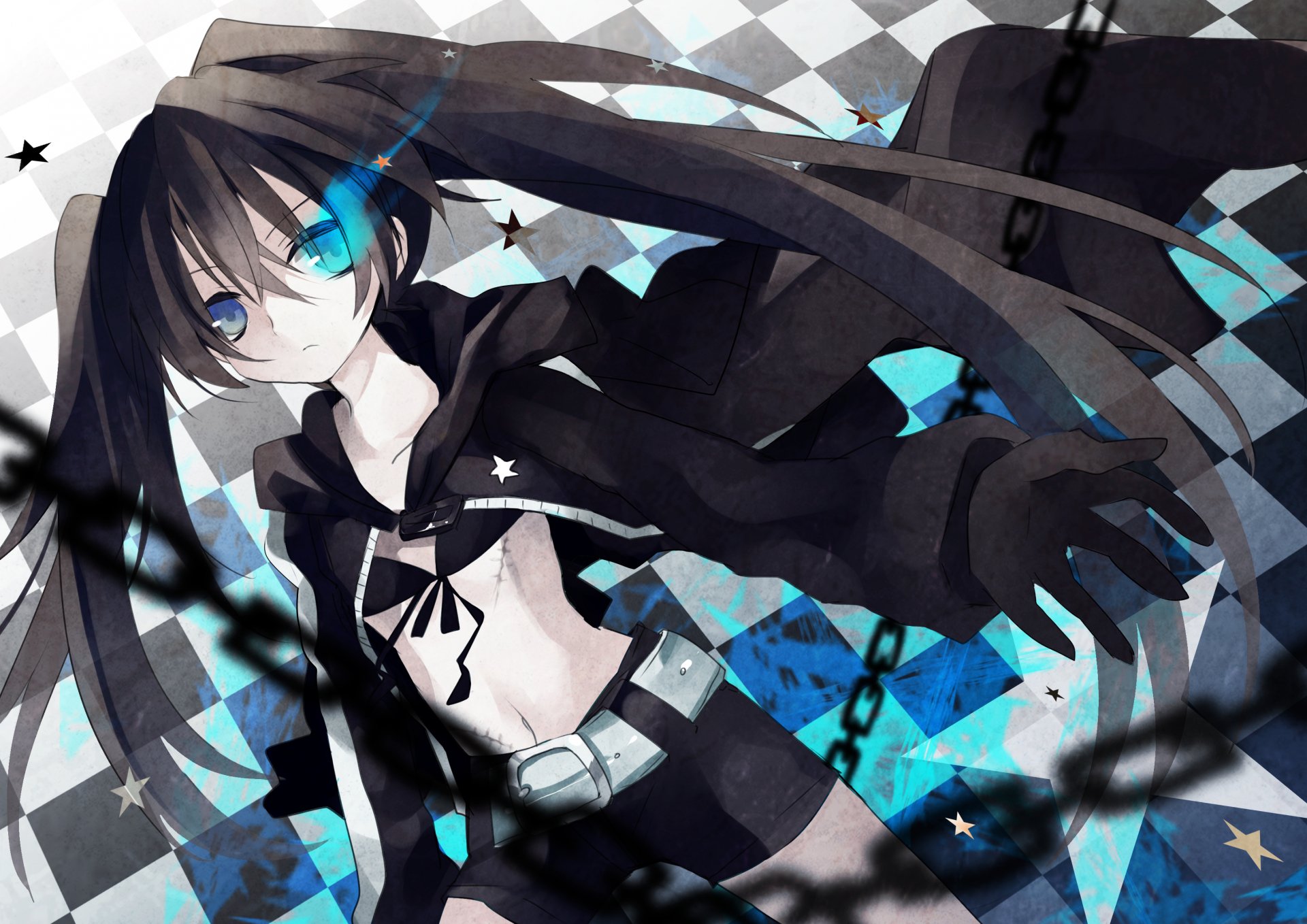 Download Anime Black Rock Shooter HD Wallpaper