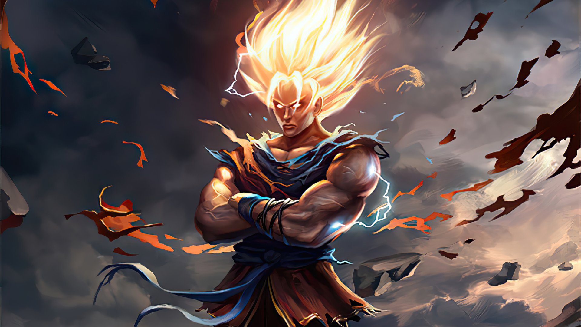 Fond D écran Dbz Stylé Dragon Ball Z HD Wallpaper | Background Image | 2400x1350 | ID:1082691