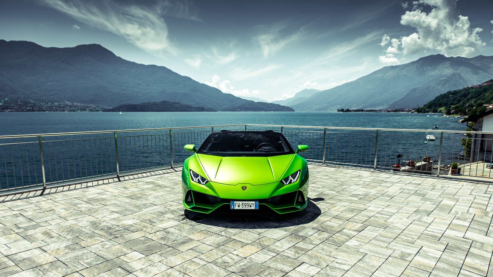 Download Supercar Green Car Car Lamborghini Lamborghini Huracan Vehicle Lamborghini Huracan Evo HD Wallpaper by Dennis Wierenga