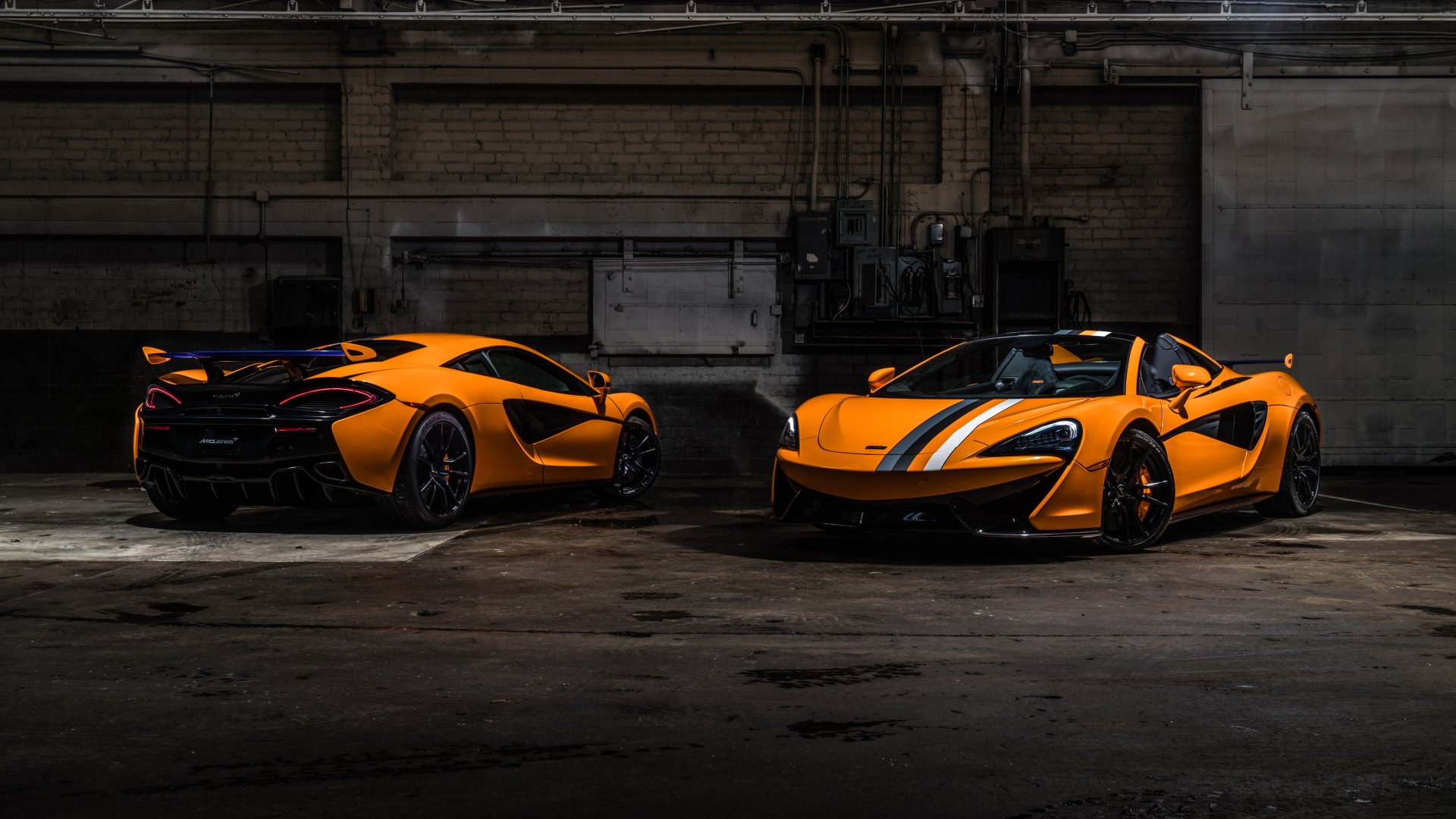 Download Supercar Orange Car McLaren Car Vehicle McLaren 570S 4k Ultra HD Wallpaper