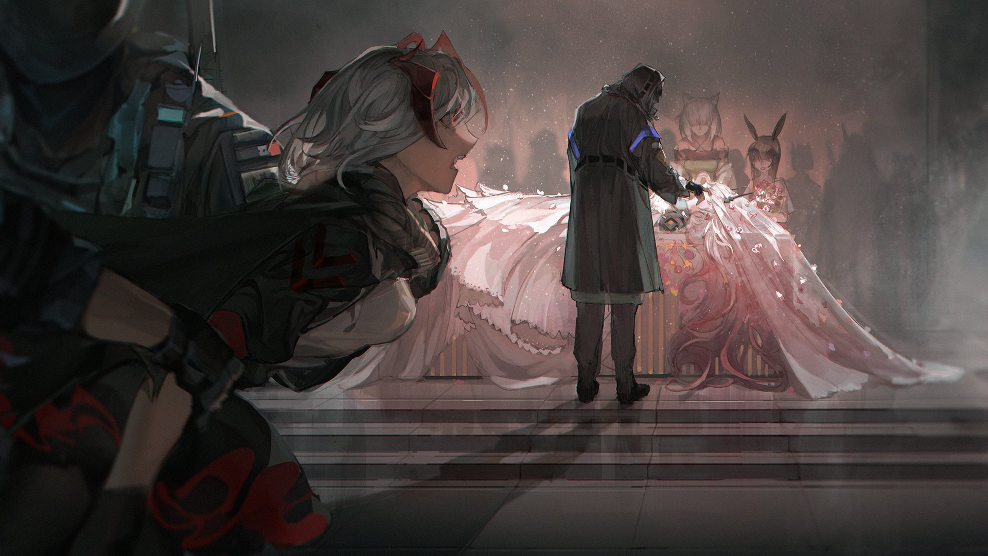 Download W (Arknights) Kal'tsit (Arknights) Theresa (Arknights) Amiya (Arknights) Doctor (Arknights) Video Game Arknights HD Wallpaper by Eucharist