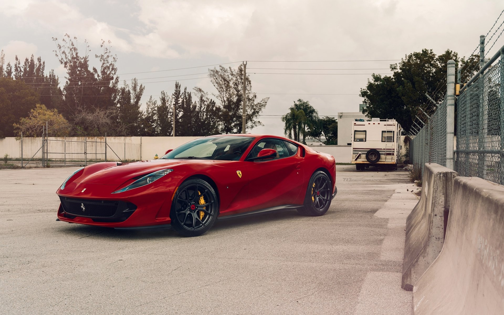 Download Supercar Car Ferrari Vehicle Ferrari 812 Superfast HD Wallpaper
