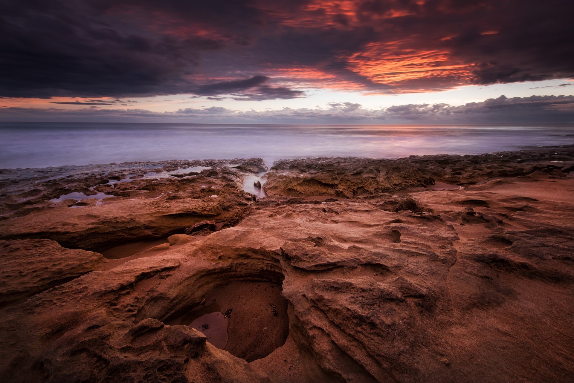 Download Seascape Horizon Cloud Nature Ocean 4k Ultra HD Wallpaper ...