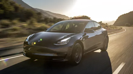 silver car car Tesla Motors vehicle Tesla Model 3 HD Desktop Wallpaper | Background Image