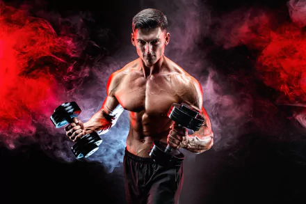 muscle weightlifting Sports HD Desktop Wallpaper | Background Image