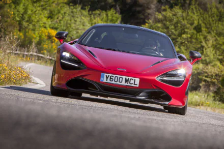  Red McLaren 720S