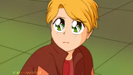 face green eyes blonde Gary Goodspeed TV Show Final Space HD Desktop Wallpaper | Background Image