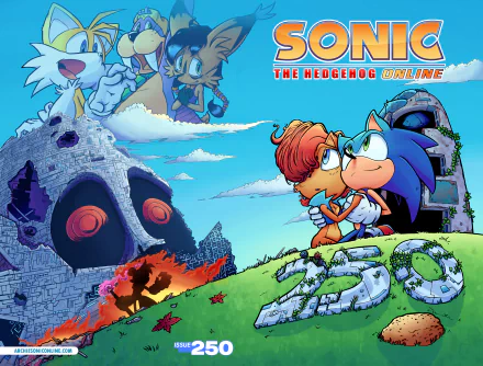 Geoffrey St John Death Egg (Sonic the Hedgehog) Rotor the Walrus Nicole the Holo Lynx Miles 'Tails' Prower Sally Acorn Sonic the Hedgehog Comic Archie Sonic Online HD Desktop Wallpaper | Background Image