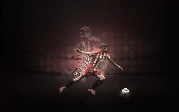 German FC Bayern Munich soccer Thomas Müller Sports HD Desktop Wallpaper | Background Image