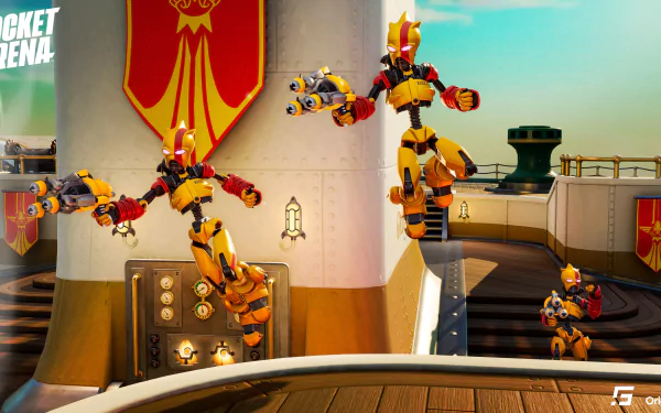 video game Rocket Arena HD Desktop Wallpaper | Background Image