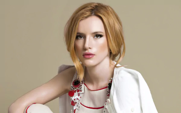 redhead American actress Celebrity Bella Thorne HD Desktop Wallpaper | Background Image