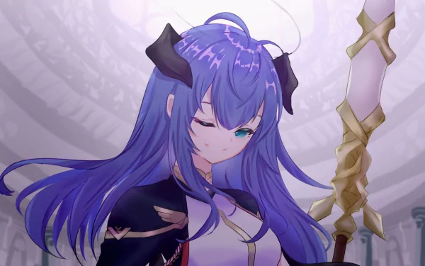 Mostima (Arknights) video game Arknights HD Desktop Wallpaper | Background Image