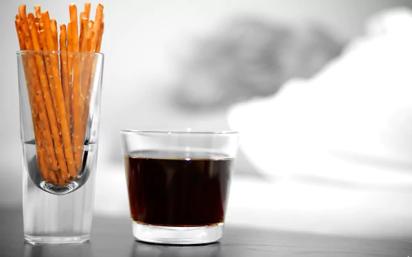 pretzel food drink HD Desktop Wallpaper | Background Image