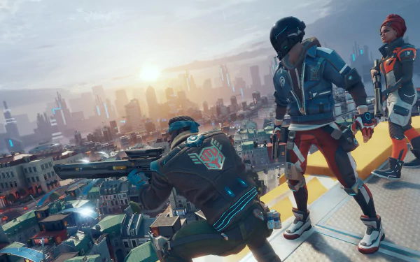 video game Hyper Scape HD Desktop Wallpaper | Background Image