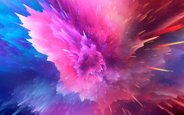 explosion Abstract colors HD Desktop Wallpaper | Background Image