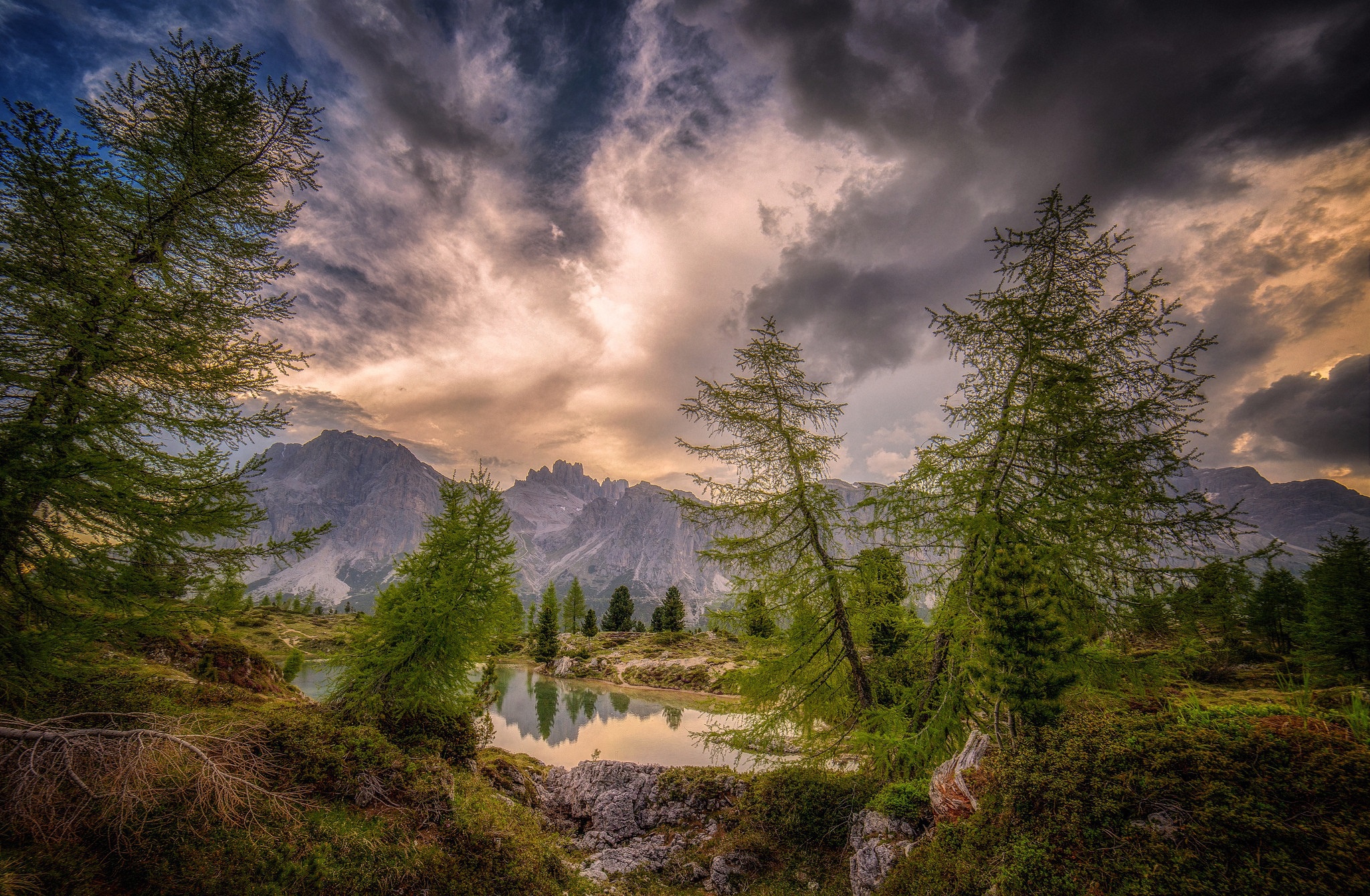 Download Cloud Mountain Nature Landscape HD Wallpaper