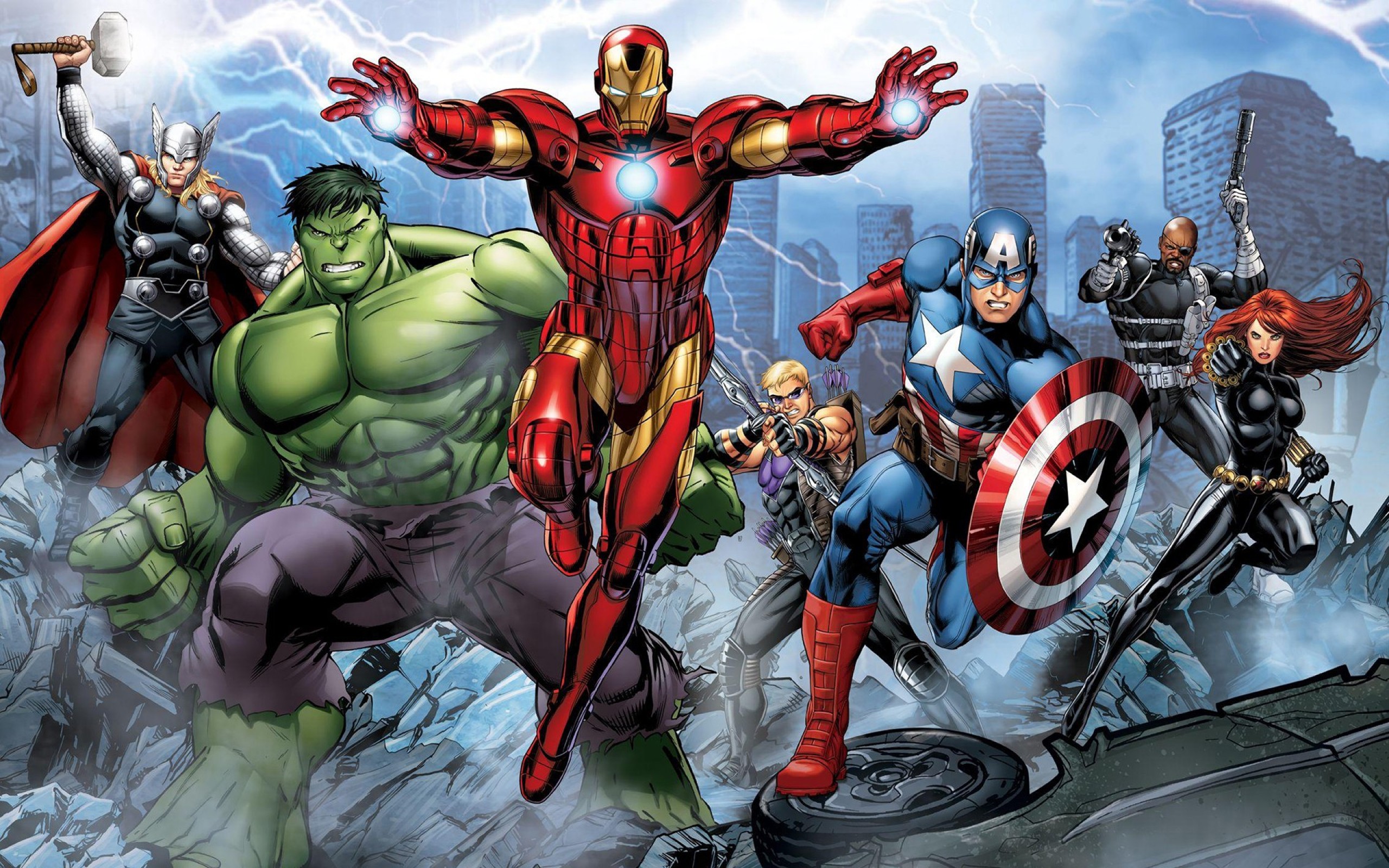 Marvel's Avengers Assemble HD Wallpapers und Hintergründe