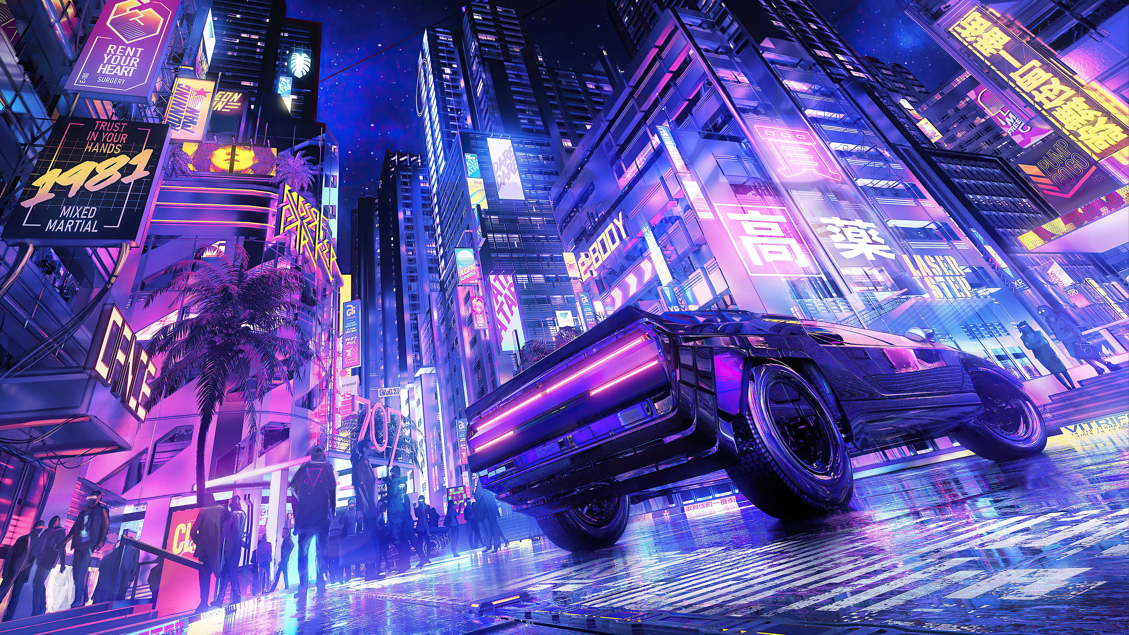 Cyberpunk Full HD, HDTV, 1080p 16:9 Wallpapers, HD Cyberpunk