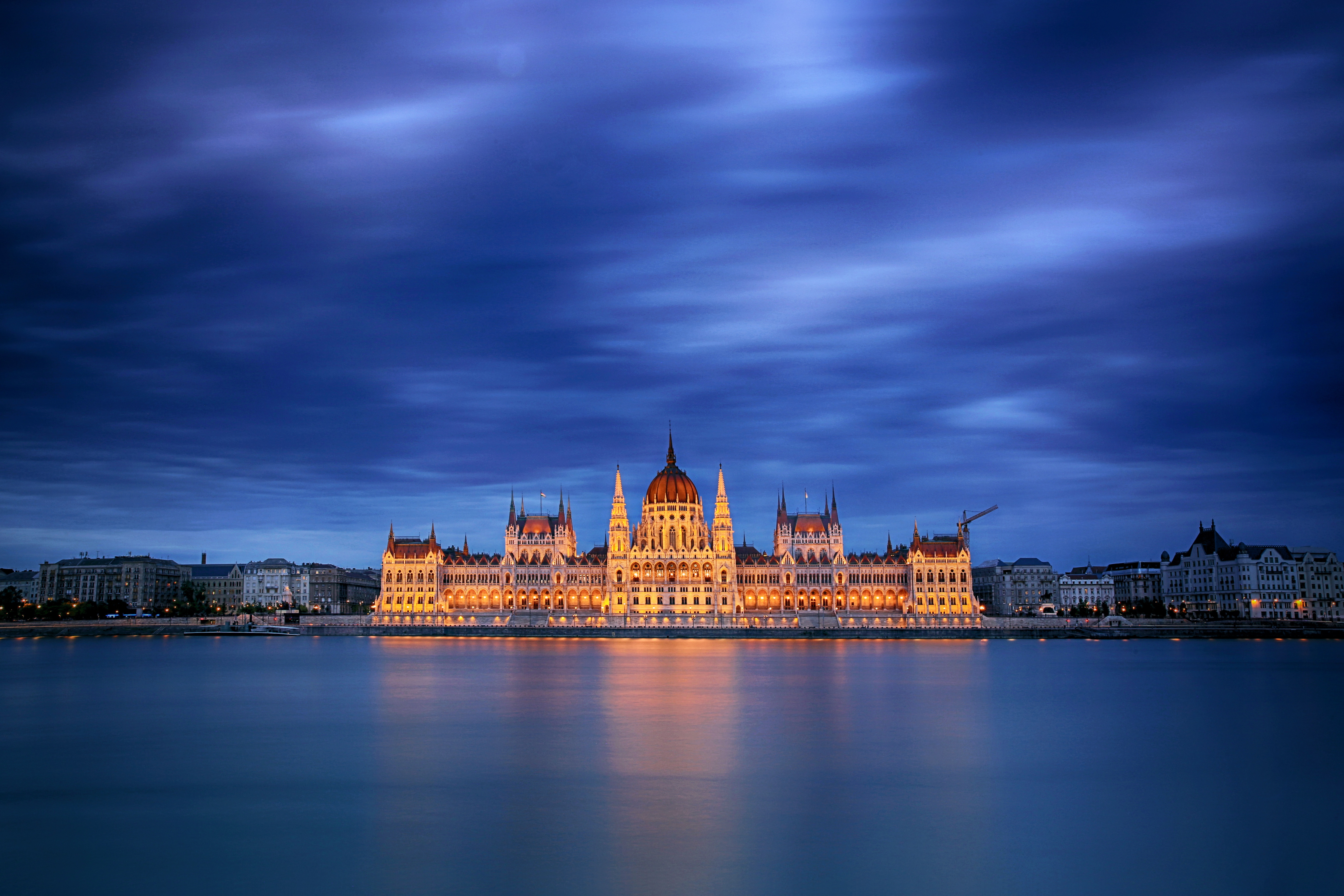 Man Made Hungarian Parliament Building 4k Ultra HD Wallpaper