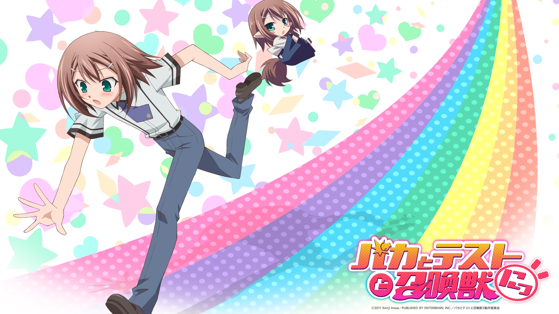 Baka And Test Hd Wallpaper Background Image 19x1080
