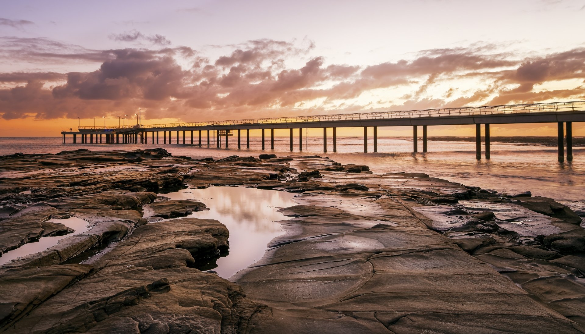 Download Man Made Pier 4k Ultra HD Wallpaper