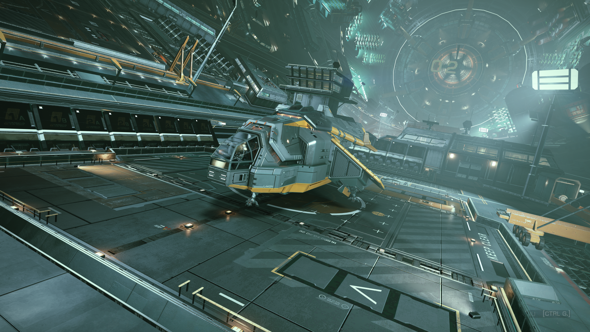 landing in space station by Hrodvitnir_Fenrir