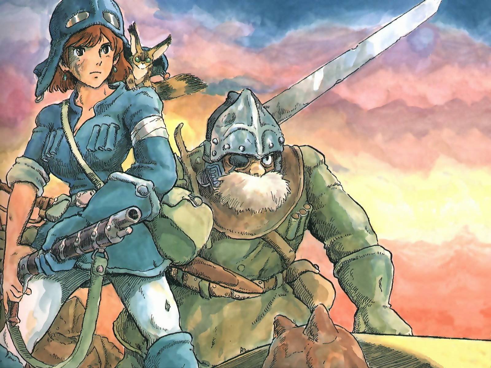 Download Anime Nausicaa Of The Valley Of The Wind Wallpaper