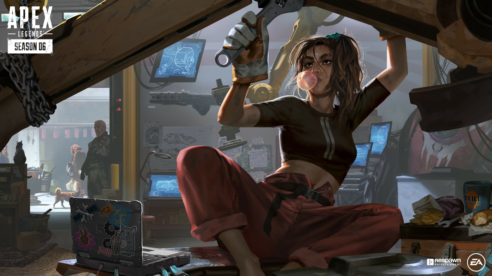 Rampart Apex Legends Desktop Wallpapers Phone Wallpaper Pfp S And More