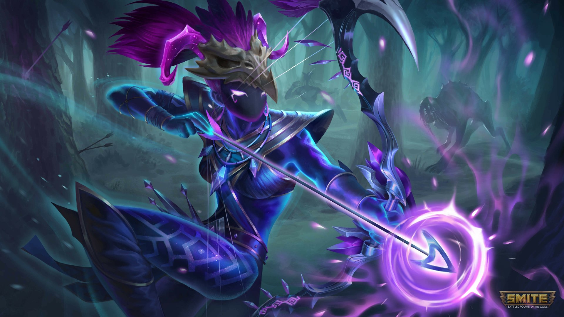 Download Neith (Smite) Video Game Smite 4k Ultra HD Wallpaper