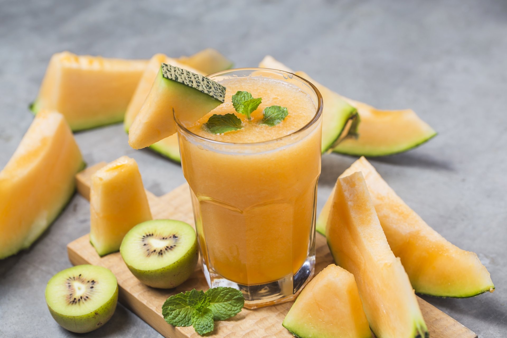 Download Fruit Melon Drink Kiwi Food Juice 4k Ultra HD Wallpaper